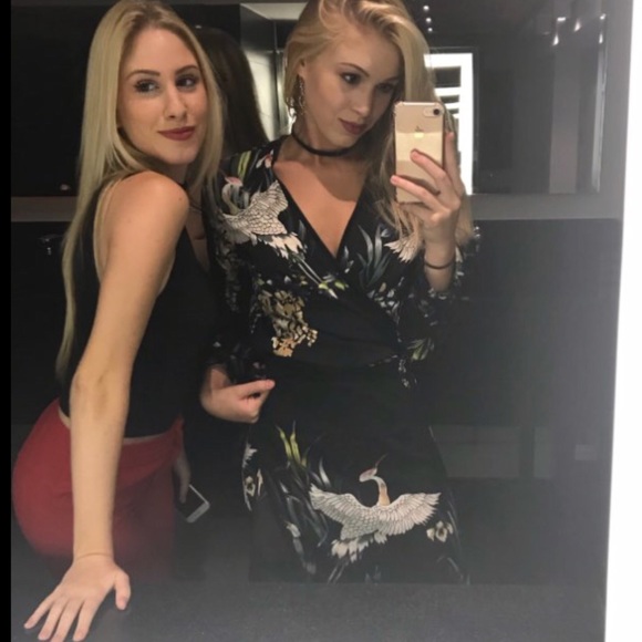 Kimono Maxi Wrap Dress - Picture 3 of 8